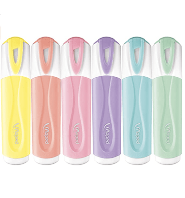 DESTACADOR PASTEL MAPED