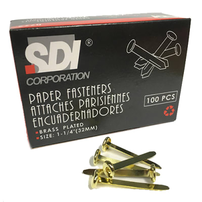 BROCHES MARIPOSA DOR 32 mm 100 UN