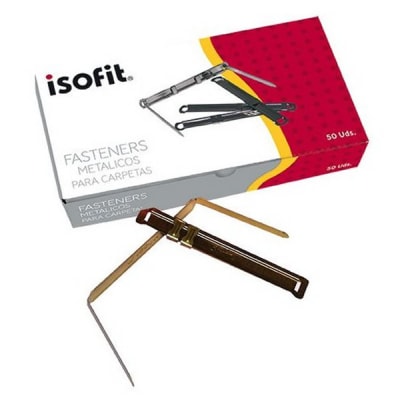 FASTENER METAL 50 UNID ISOFIT