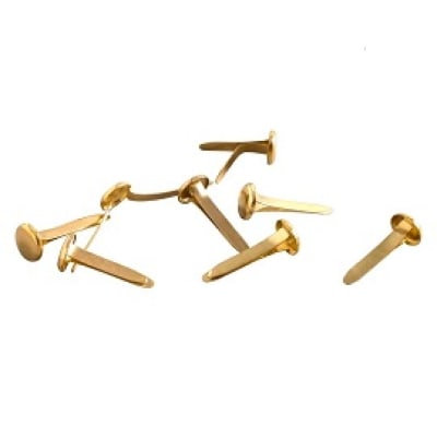 BROCHES DORADOS MARIPOSA 19mm 10 UN