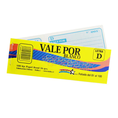 VALE POR BLANCO