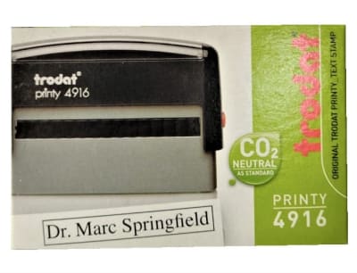 TIMBRE 70x10mm 4916 TRODAT