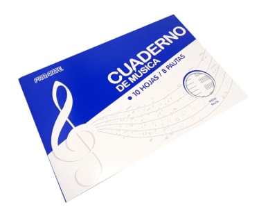 CUADERNO MUSICA 1/2 PAUTA 10 HJ PROARTE