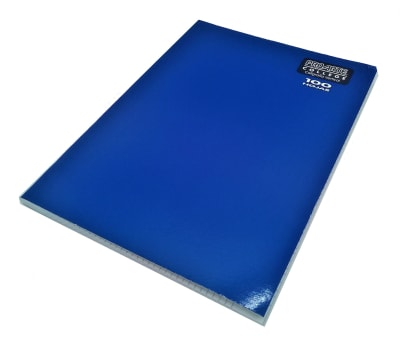 CUADERNO COLLEGE CALIGRAFIA VERTICAL 100HJ AZUL
