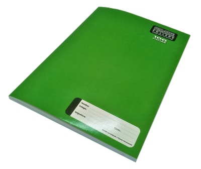 CUADERNO COLLEGE CALIGRAFIA HORIZONTAL 100HJ PROARTE VERDE