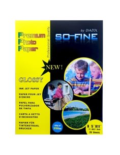 PAPEL FOTOGRAFICO CARTA 20H GLOSSY