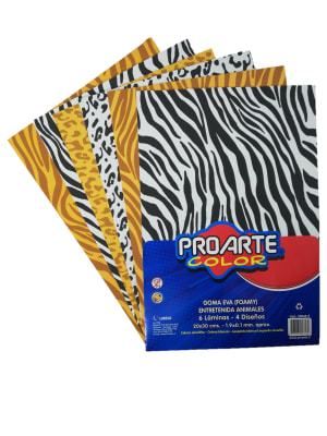 GOMA EVA ENTRETENIDA ANIMALES PROARTE