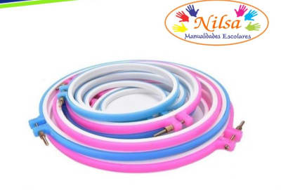 BASTIDOR REDONDO PLAST 20 cm
