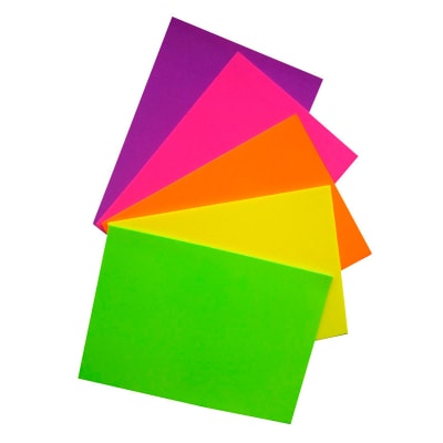 CARTULINA FLUOR 50x70cm 220gr COLORES HAND