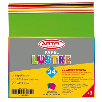P. LUSTRE 24H 12COL 10X10 CM
