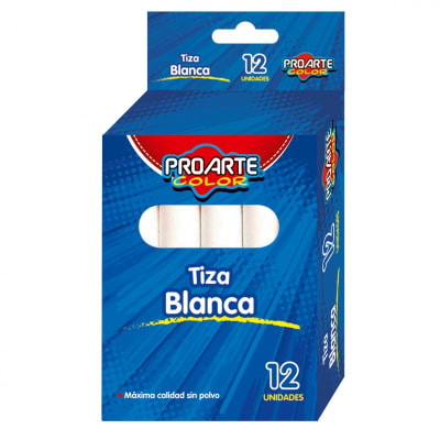 TIZA BLANCA 12 PANES PROARTE