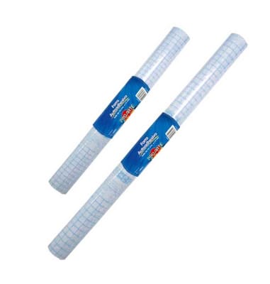FORRO AUTOADHESIVO TRANSPARENTE 45cm x 1.5m 