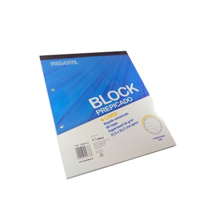 BLOCK PREPIC CARTA 80HJ 7mm PROARTE