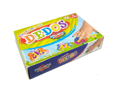 PINTURA DEDOS 6 COL