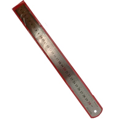 REGLA ACERO INOX 30 cm 