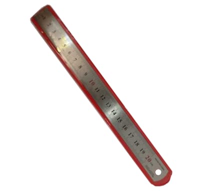 REGLA ACERO INOX 20 cm PROARTE