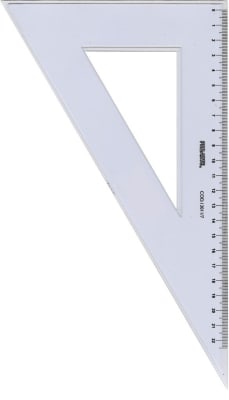 ESCUADRA BISEL 25 CMS.60 HUMO PROARTE