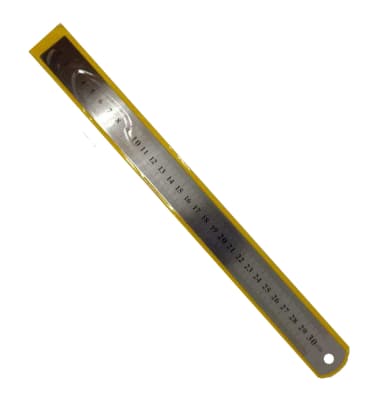 REGLA ACERO INOX 30 cm 