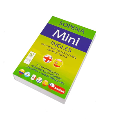 DICCIONARIO MINI ESPAÑOL-INGLÉS SOPENA