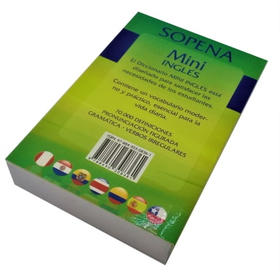 DICCIONARIO MINI ESPAÑOL-INGLÉS SOPENA