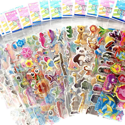 STICKER PEGATINAS 3D DISEÑOS SURT.