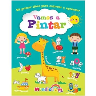 VAMOS A PINTAR 128 PAG MUNDICROM