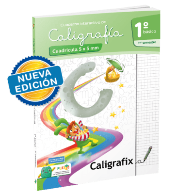CUAD CALIGRAFIX 1º BASICO CUADRIC 5mm 1er SEMESTRE