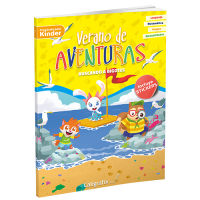 LIBRO VERANO DE AVENTURAS KINDER BASICO CALIGRAFIX