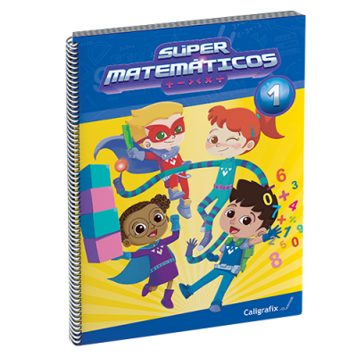 CUAD SUPER MATEMATICOS 1 CALIGRAFIX