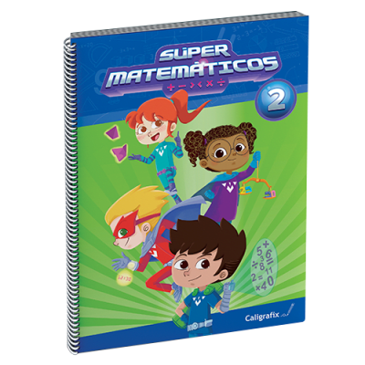 CUAD SUPER MATEMATICOS 2 CALIGRAFIX