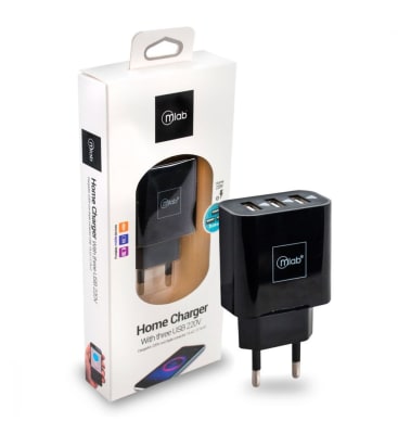 ENCHUFE 3USB 220V