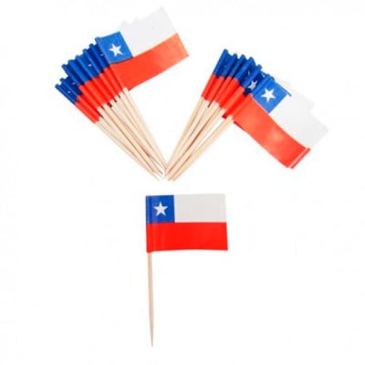 MONDADIENTES BANDERA CHILENA