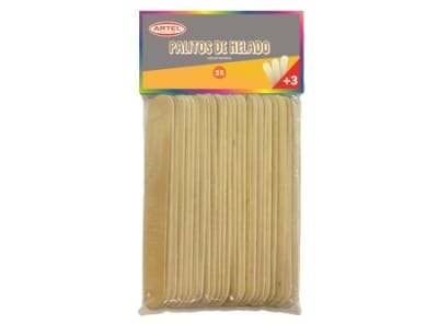 PALOS HELADO NATURAL 25U GRUESO