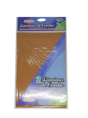 LAMINA CORCHO 20X30cm 2UN ARTEL