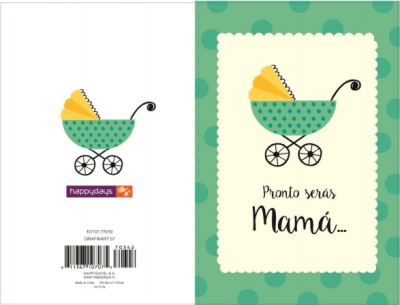 TARJETA DE REGALO 11,7cm x 18cm DIA DE LA MADRE