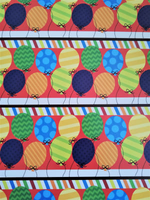 PAPEL DE REGALO CUMPLEAÑOS, INFANTILES Y BEBES HAPPYDAYS