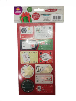 TARJETAS DE NAVIDAD AUTOADH 33 UN VILLAGE