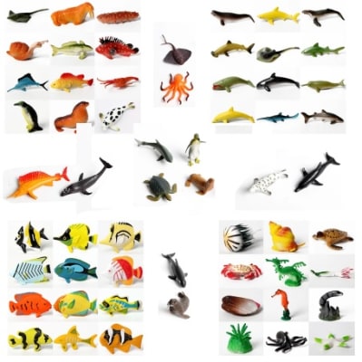 FIG PLAST ANIMALES MARINOS