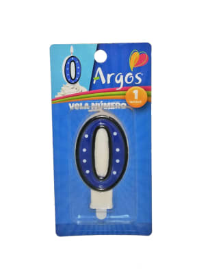 VELA DE CUMPLEAÑOS LUNARES Nº ARGOS