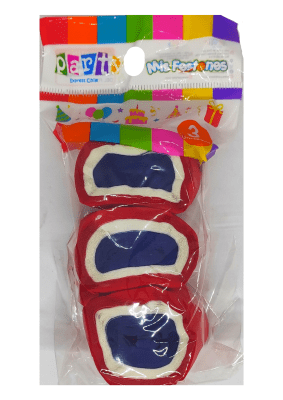 FESTON x 3 TRICOLOR x 12 mts