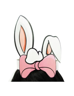 CINTILLO CARTON CONEJO NIÑA