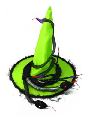 SOMBRERO BRUJA SERPIENTE