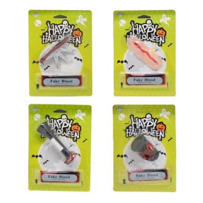 HERIDAS CON SANGRE FALSA