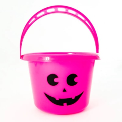 BALDE HALLOWEEN ROSA