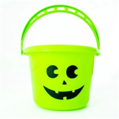 BALDE HALLOWEEN VERDE LIMA