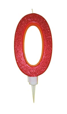 VELA DE CUMPLEAÑOS XL GLITTER Nº ARGOS