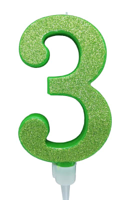 VELA DE CUMPLEAÑOS XL GLITTER Nº ARGOS