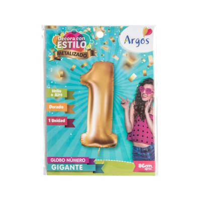 GLOBO METALIZADO N?1 ARGOS