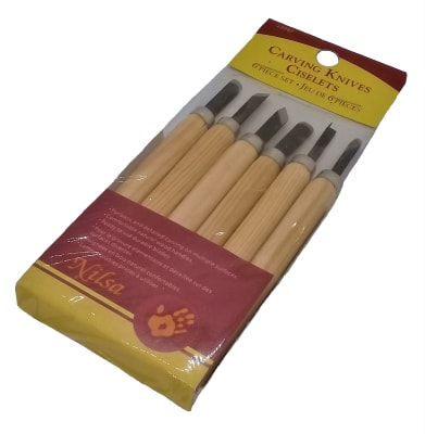 SET DE GUBIAS 6 PIEZAS 