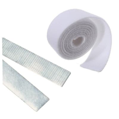 VELCRO 25mm BLANCO 50CM